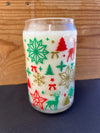 2025 Holiday Beer Glass candle